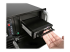 StarTech.com 5.25 in Rugged SATA Hard Drive Mobile Rack Drawer - Left-angle