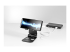 StarTech.com Phone and Tablet Stand, Foldable Universal Mobile Device Holder for Smartphones & Tablets, Adjustable Multi-Angle Viewing Ergonomic Cell Phone Stand for Desk, Portable, Black - Right-angle