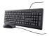 Trust TKM-250 Keyboard And Mouse Set - Right-angle