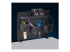 Startech Clamp-On Pegboard with Accessories, 16.5 x 12.5in (42 x 32cm), Steel Pegboard, Desktop Storage Organizer, Desk Mount Peg Board, Black - Left-angle