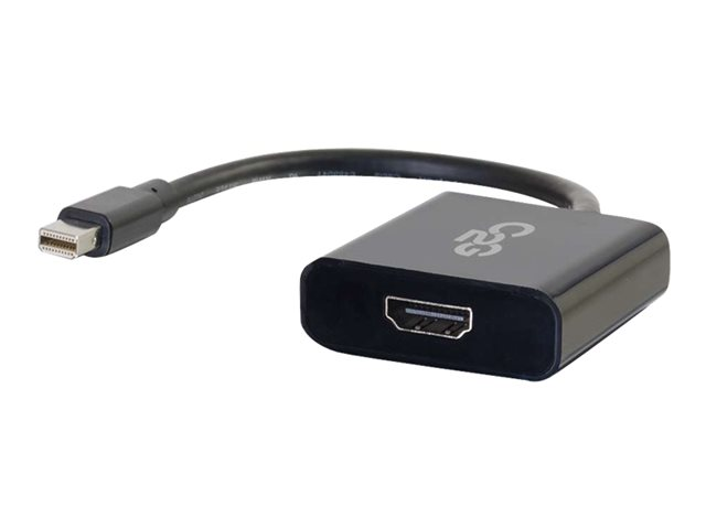 C2G Mini DisplayPort to HDMI Active Adapter Converter 4K UHD Black