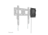 Neomounts - Mounting component (storage panel) - Left-angle