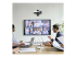 StarTech.com Floating Wall-Mounted AV Shelf, Adjustable Height Shelf For Under TV, Organize A/V Equipment On Black Tempered Glass Shelf - Front
