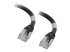 C2G Cat6a Booted Shielded (STP) Network Patch Cable - Close up