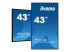 iiyama ProLite LH4341UHS-B2 - Multi-angle