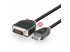 Lindy - DisplayPort cable - Right-angle