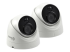 Swann SWPRO-4KDOMEPK2-EU 4K Ultra HD Thermal Sensing Dome Security Cameras 2 Pack - Left-angle