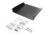 Startech 2U Fixed Server Rack Mount Shelf, 16in Deep Steel Universal Cantilever Tray for 19" AV/Data/Network Equipment Rack with Cage Nuts & Screws, 44lbs Weight Capacity, 60" Deep - Right-angle