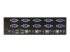 StarTech.com 4 Port VGA KVM Switch - Back