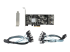 StarTech.com 8 Port SATA PCIe Card, PCI Express 6Gbps SATA Expansion Card with 4 Host Controllers, SATA PCIe Controller Card, PCI-e x4 Gen 2 to SATA III Adapter Card, Drive Cables Incl. - Front