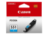 Canon CLI-551C - cyan - Front