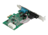 StarTech.com 2-port PCI Express RS232 Serial Adapter Card, PCIe RS232 Serial Host Controller Card, PCIe to Dual Serial DB9 COM Port Card, 16950 UART, Expansion Card, Windows, macOS, Linux - Back