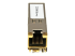 Startech Brocade BRSFP-1GECOPR Compatible SFP Module, 1000BASE-T, SFP to RJ45 Cat6/Cat5e, 1GE Gigabit Ethernet SFP, RJ-45 (Copper) 100m, 1Gbps/1000Mbps Mini GBIC Transceiver SFP Module - Left side