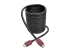 Eaton Tripp Lite Series 15ft Premium Hi-Speed HDMI Cable w Grip Connectors 4K@60Hz 15' - Left-angle