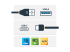 StarTech USB to USB C Cable - Front