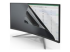 StarTech Monitor Privacy Screen for 34 inch Ultrawide Display, 21:9 Widescreen Computer Screen Security Filter, Blue Light Reducing (PRIVSCNMON34W) - Right-angle