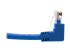 Eaton Tripp Lite Series Cat6 Patch Cable Up-Angled / Down Angled UTP Molded M/M Blue 3ft - Close up
