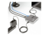 StarTech.com Universal USB C multiport adapter - Left-angle