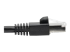 Eaton Tripp Lite Series Cat6a 10G Snagless Shielded STP Ethernet Cable (RJ45 M/M), PoE, Black, 5 ft. (1.52 m) - Left side