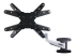 StarTech.com VESA TV Wall Mount, TV Mounting Bracket For 23"-55" Displays, Adjustable Full Motion TV Wall Mount Supports 66lb (30kg), Extendable/Tilting/Swivel Monitor Wall Mount - Front