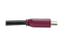 Eaton Tripp Lite Series 15ft Premium Hi-Speed HDMI Cable w Grip Connectors 4K@60Hz 15' - Close up