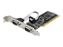 StarTech.com PCI Serial Parallel Combo Card with Dual Serial RS232 Ports (DB9) & 1x Parallel LPT Port (DB25), PCI Combo Adapter Card, PCI Expansion Card Controller, PCI to Printer Card - Left-angle