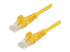 StarTech.com 2m Yellow Cat5e / Cat 5 Snagless Patch Cable - Multi-angle