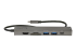 StarTech.com USB C Multiport Adapter, USB-C to 4K 60Hz HDMI 2.0, 100W Power Delivery Pass-through, SD/MicroSD, 2-Port USB 3.0 Hub, GbE, USB Type-C Mini Dock, 12" (30cm) Long Attached Cable - Back