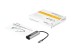 StarTech.com 2.5GbE USB C to Ethernet Adapter NBASE-T NIC, USB 3.0 Type C 2.5/1 Gigabit/100 Mbps Multi Speed Network/USB 3.1 Laptop to RJ45/LAN Thunderbolt 3 Compatible/MacBook Pro Surface - Left-angle