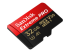 SanDisk Extreme Pro - flash memory card - Left-angle