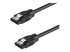 StarTech.com 0.3 m Round SATA Cable - Right-angle