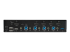 StarTech.com 4 Port HDMI KVM Switch, Single Monitor 4K 60Hz Ultra HD HDR, Desktop HDMI 2.0 KVM Switch with 2 Port USB 3.0 Hub (5Gbps) & 4x USB 2.0 HID Ports, Audio, Hotkey Switching, TAA - Back