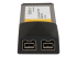 StarTech.com 2 Port ExpressCard 1394b FireWire Laptop Adapter Card - Left side