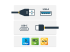 StarTech USB to USB C Cable - Front