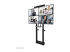 Neomounts AV1-875BL - Mounting component (camera shelf, shelf, 2 adapter plates) - Right-angle
