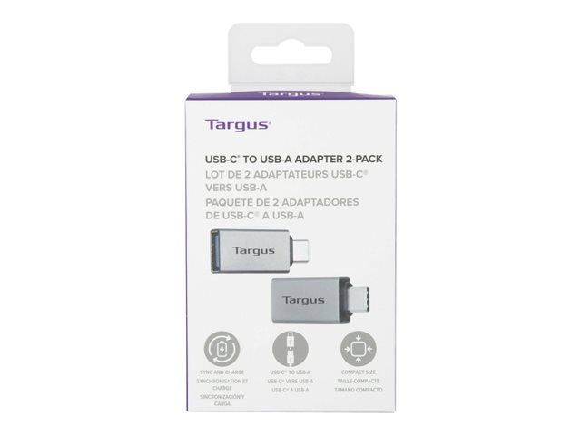 Targus - USB-C adapter kit - USB 3.2 Gen 1 - silver
