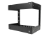 StarTech.com 8U 19" Wall Mount Network Rack, Adjustable Depth 12-20" 2 Post Open Frame Server Room Rack for AV/Data/ IT Communication/Computer Equipment/Switch with Cage Nuts & Screws - Back
