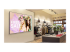 Samsung QM43B-T - 43" Diagonal Class QMB-T Series LED-backlit LCD display - Left-angle