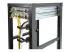 Startech 2.4 x 3.9in Vertical Cable Management D Ring - Front