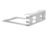 StarTech.com Laptop Stand, 2-in-1 Laptop Riser Stand or Vertical Stand, Ideal for Ultrabooks & MacBook Pro/Air up to 15", Ergonomic Angled Notebook Holder for Office Desk, Silver, Aluminum - Back