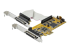 StarTech.com 8-Port PCI Express RS232 Serial Adapter Card, PCIe RS232 Serial Card, 16C1050 UART, Low Profile Serial DB9 Controller/Expansion Card, 15kV ESD Protection, Windows/Linux - Right-angle