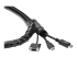 Startech 2.5m (8.2ft) Cable Management Sleeve - Close up