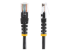 StarTech.com 15m Black Cat5e / Cat 5 Molded Patch Cable - Front