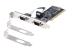 StarTech.com 2-Port PCI RS232 Serial Adapter Card, PCI Serial Port Expansion Controller Card, PCI to Dual Serial DB9 Card, Standard (Installed) & Low Profile Brackets, Windows/Linux - Front