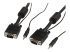 StarTech.com 5m Coax High Resolution Monitor VGA Video Cable with Audio - Right-angle