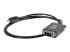 C2G USB 2.0 USB C to DB9 Serial RS232 Adapter Cable Black - Front