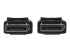 Eaton Tripp Lite Series DisplayPort Cable with Latching Connectors, 4K 60 Hz (M/M), Black, 6 ft. (1.83 m) - Close up