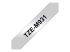 Brother TZe-M931 - Black on matte silver - Left-angle