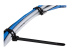 StarTech.com 15cm(6") Reusable Cable Ties, 7mm(1/4") wide, 35mm(1-3/8") Bundle Dia. 22kg(50lb) Tensile Strength, Releasable Nylon Ties, Indoor/Outdoor, 94V-2/UL Listed, 100 Pack, Black - Right-angle