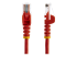 StarTech.com 0.5m Red Cat5e / Cat 5 Snagless Ethernet Patch Cable 0.5 m - Multi-angle